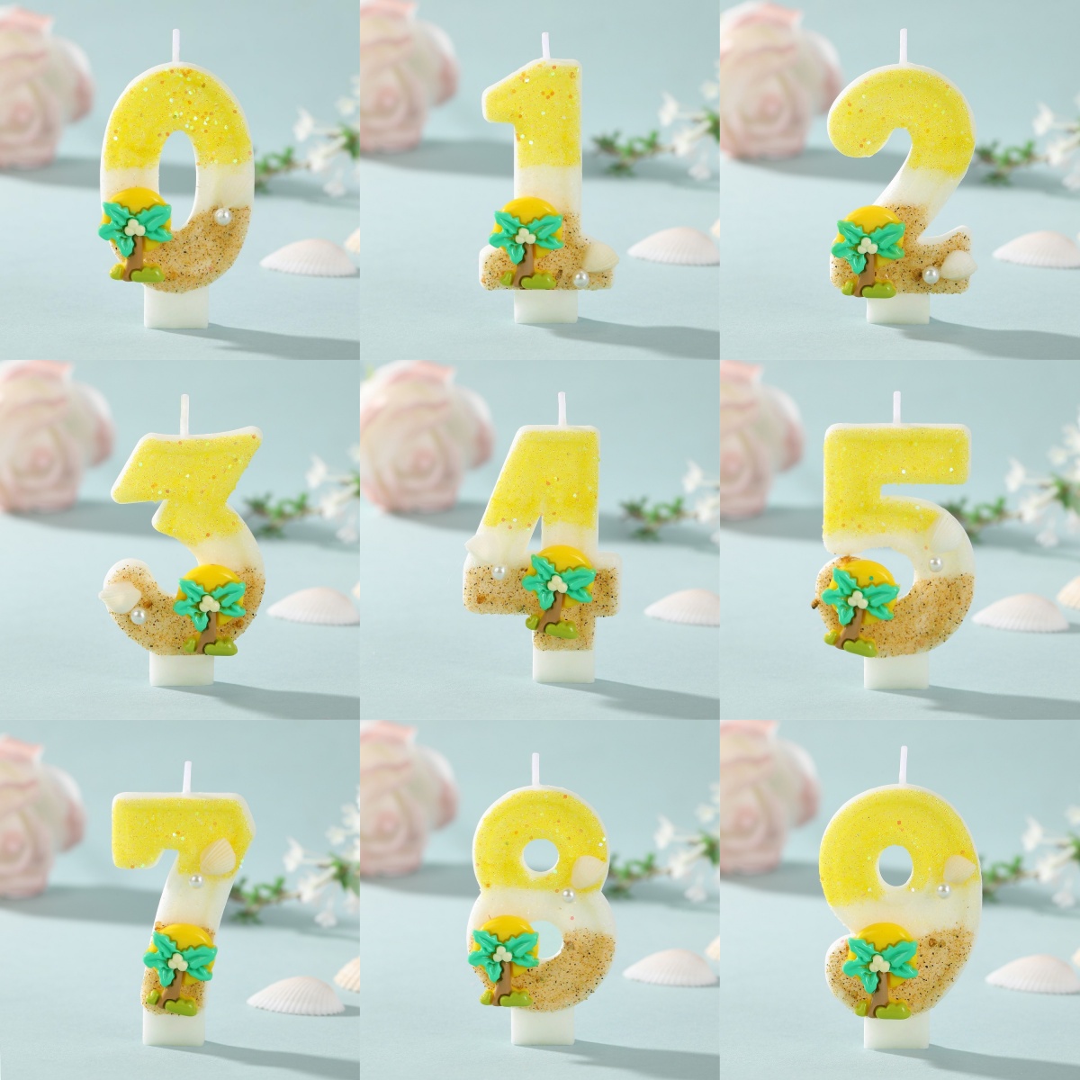 Neue Zahlen-Kuchenkerze Kokosn – Paraffin Candle Wax Bewertung und Preis