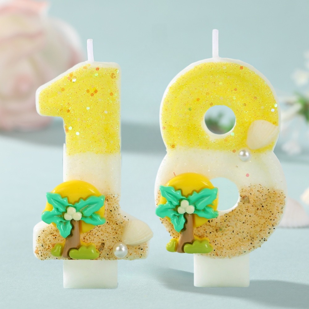 Neue Zahlen-Kuchenkerze Kokosn – Paraffin Candle Wax Bewertung und Preis