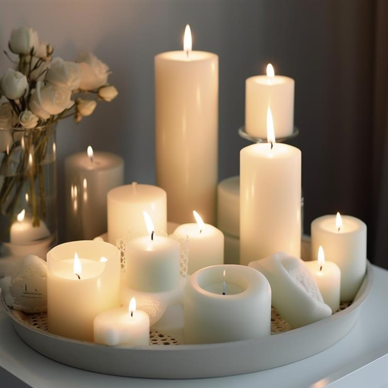 50/100pcs gewachste Baumwolle  – Soy Wax Pillar Blend Bewertung und Preis