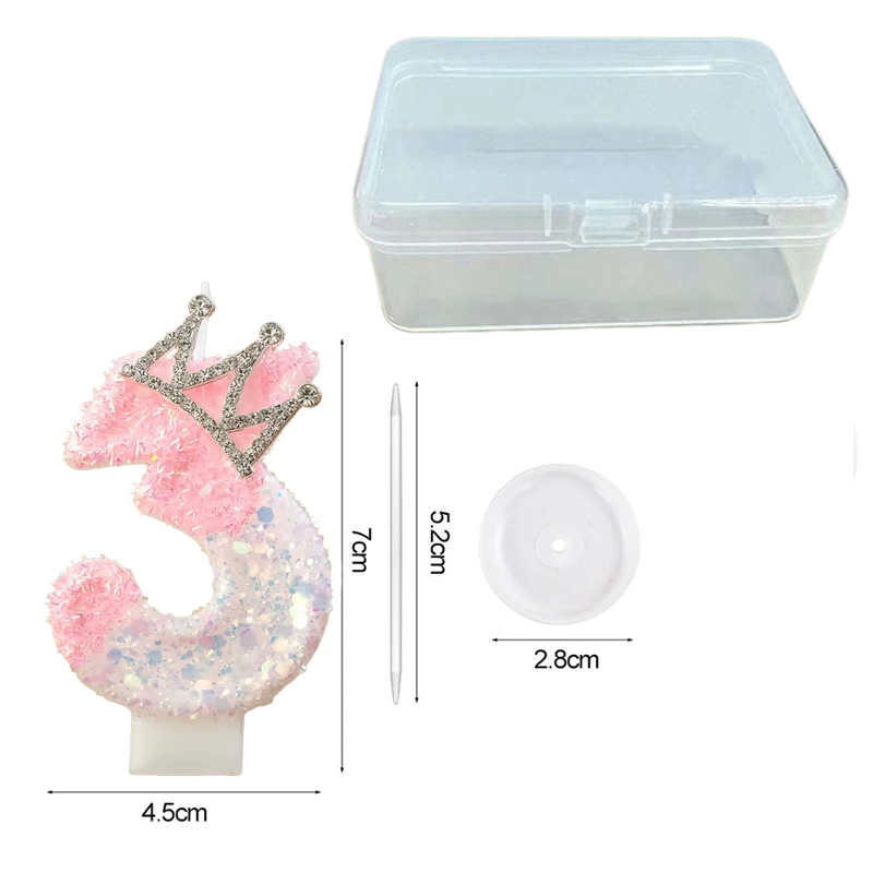 Kronen-Dekorative Pailletten-G – Paraffin Candle Wax Bewertung und Preis
