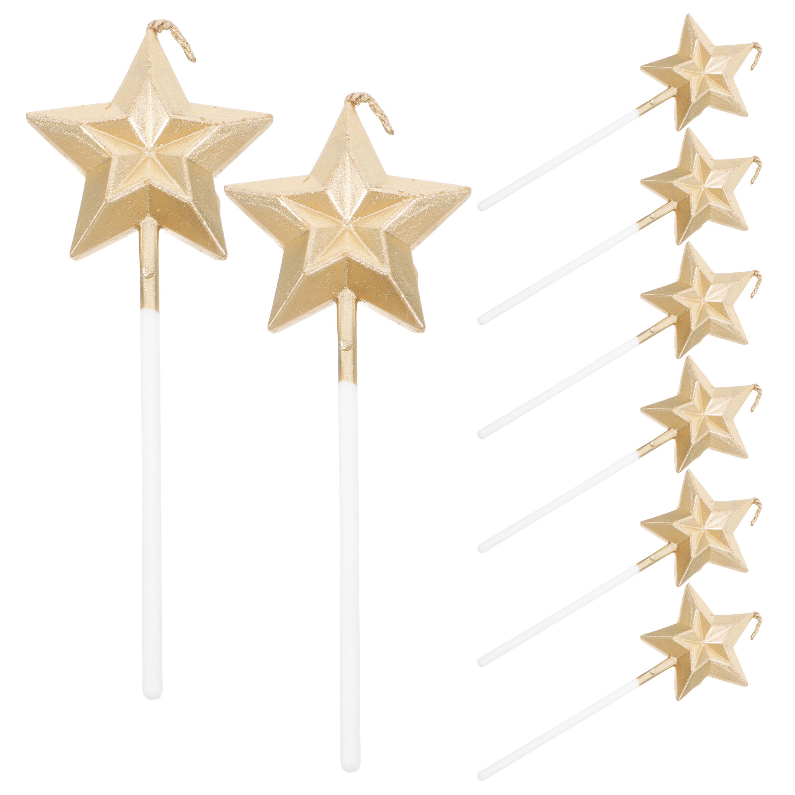 8-teiliges Sternförmiges Gebur – Paraffin Candle Wax Bewertung und Preis
