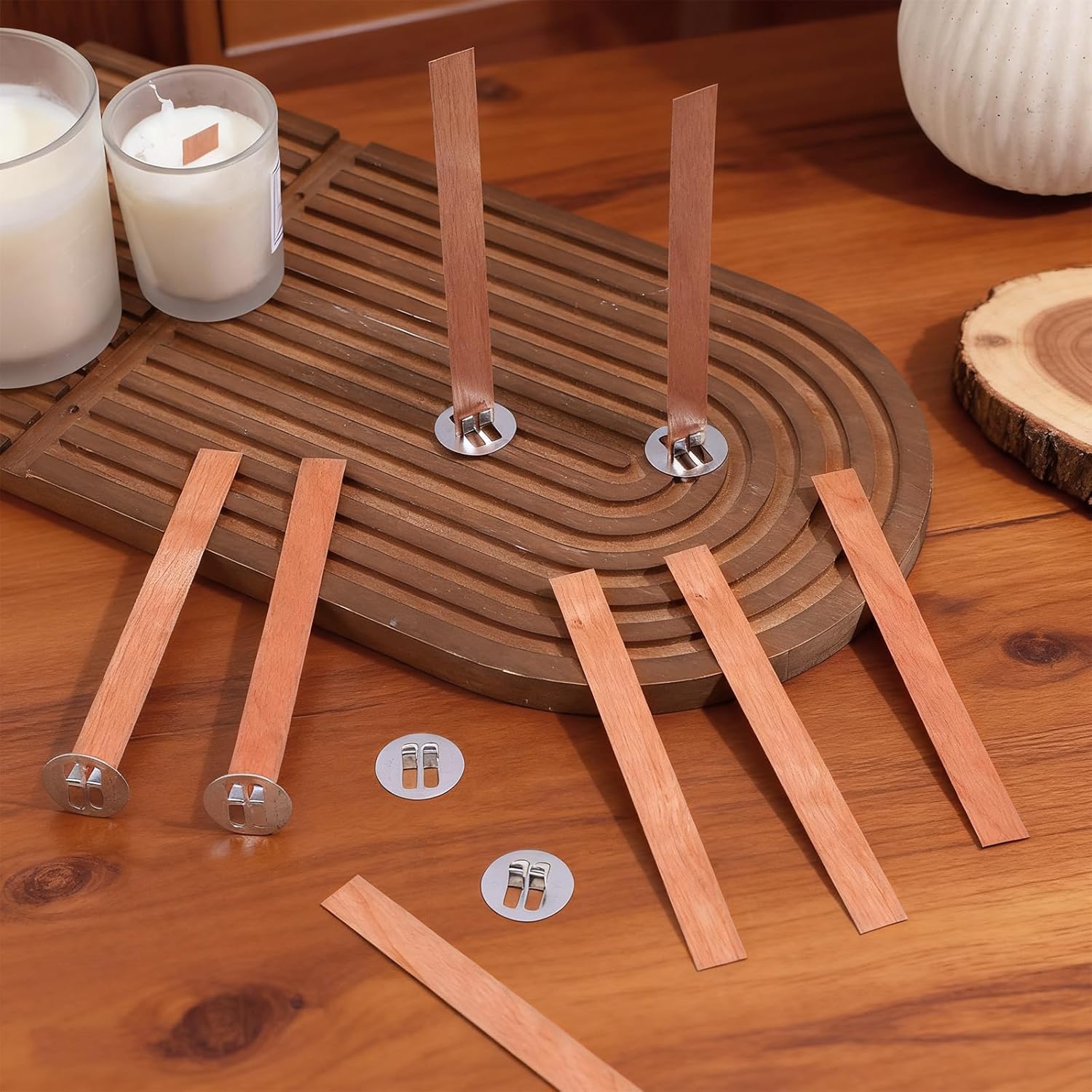 60 Stück Holzdochte für die Ke – Soy Wax Pillar Blend Bewertung und Preis
