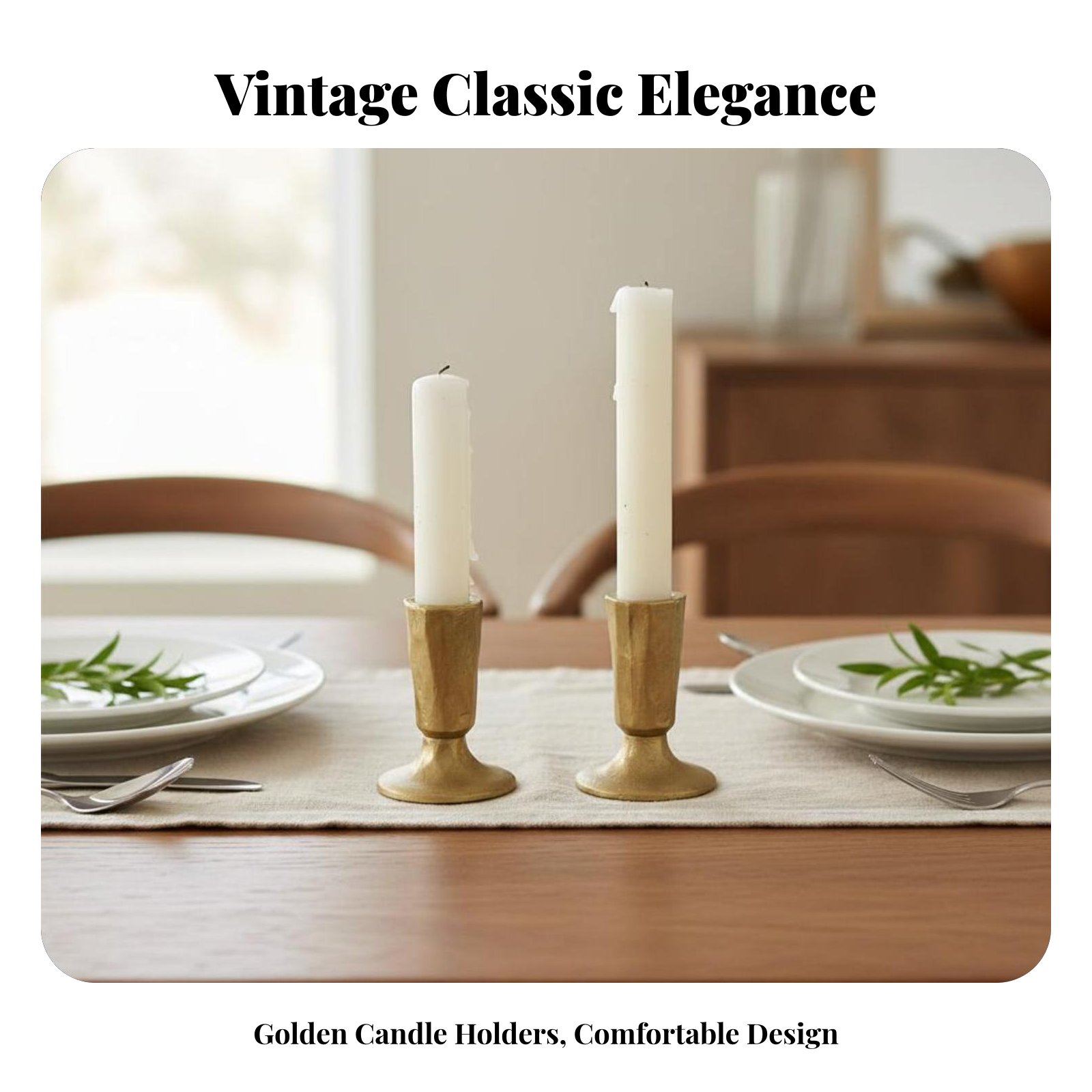 Goldener Gusseisen-Kerzenhalte – Paraffin Candle Wax Bewertung und Preis