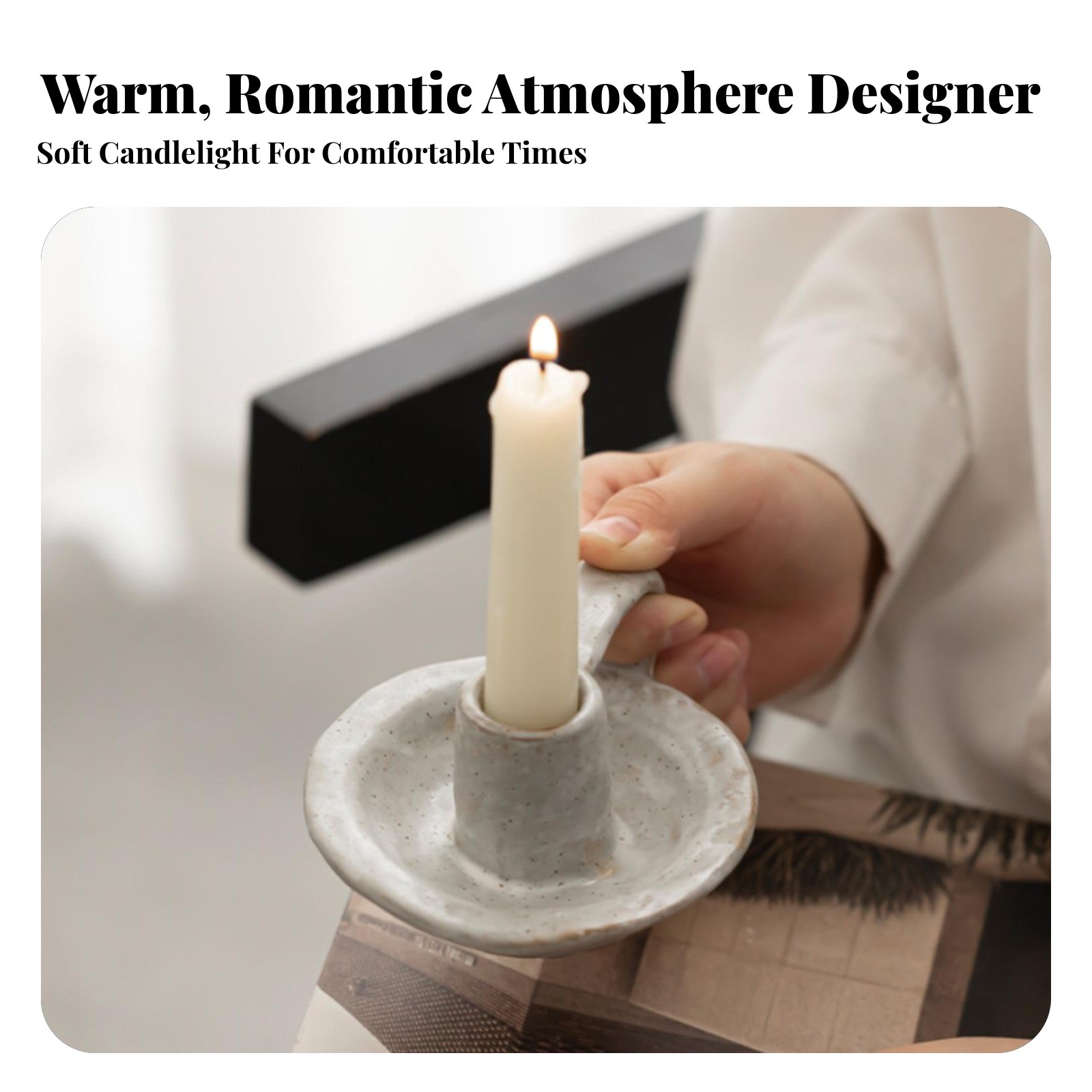 Nordischer Keramik-Kerzenhalte – Paraffin Candle Wax Bewertung und Preis