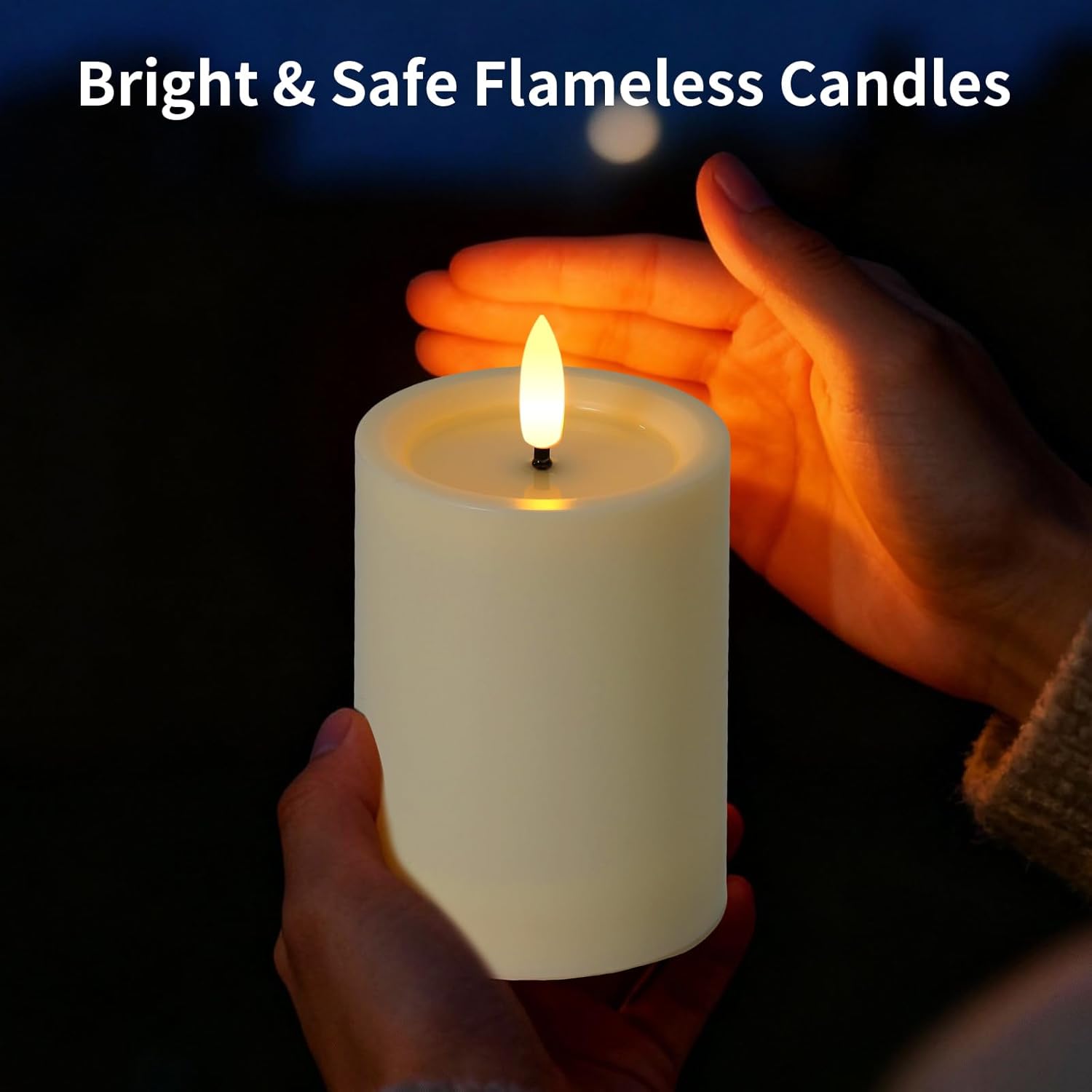Flammenlose, flackernde LED-Ke – Paraffin Candle Wax Bewertung und Preis